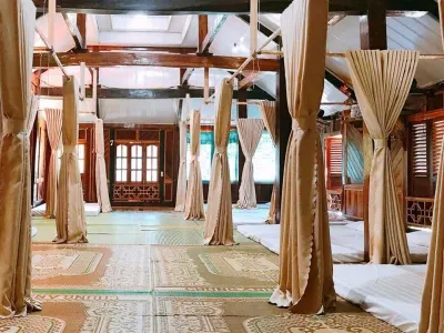 Đặt nhà sàn tại Bản Lác - Mai Châu