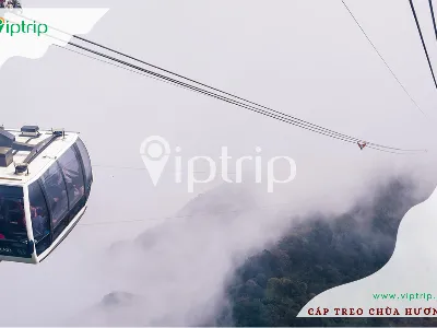 Đặt vé cáp treo Chùa Hương