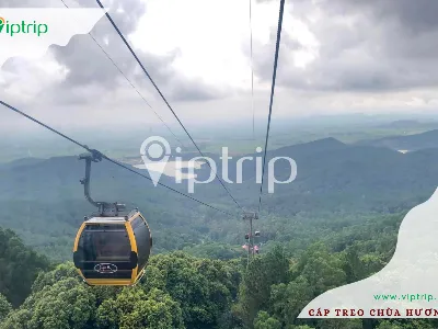 Đặt vé cáp treo Chùa Hương
