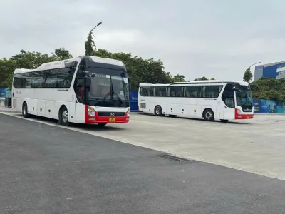 Cho thuê xe 45 chỗ đi Trà Cổ