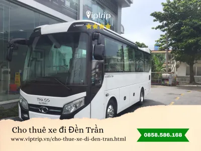 Cho thuê xe đi Đền Trần