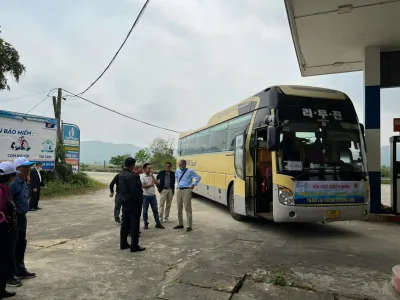 Cho thuê xe 45 chỗ đi Quảng Bình
