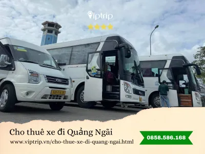 Cho thuê xe du lịch đi Quảng Ngãi
