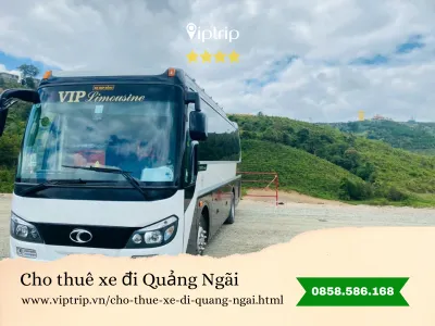 Cho thuê xe du lịch đi Quảng Ngãi