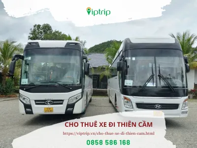 Cho thuê xe du lịch đi Thiên Cầm