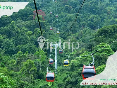 Đặt vé cáp treo Chùa Hương