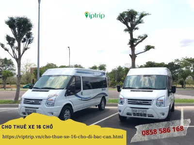 Cho thuê xe 16 chỗ đi Bắc Cạn