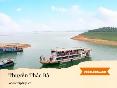 Thuê thuyền du lịch Hồ Thác Bà