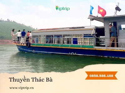 Thuê thuyền du lịch Hồ Thác Bà