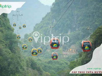 Đặt vé cáp treo Chùa Hương