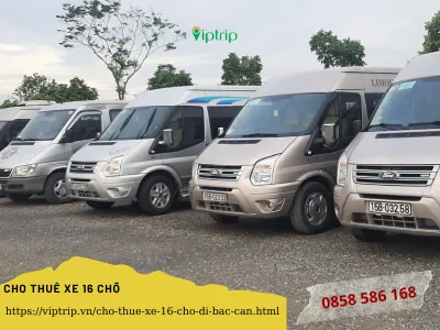 Cho thuê xe 16 chỗ đi Bắc Cạn