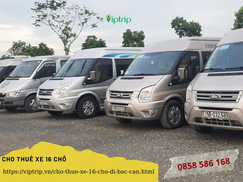 Cho thuê xe 16 chỗ đi Bắc Cạn