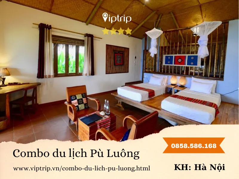 Combo du lịch Pù Luông từ Hà Nội