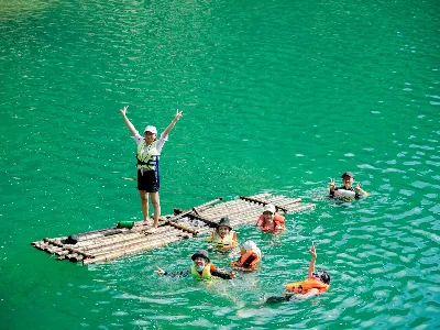 Tour chèo SUP Ngòi Hoa 2 ngày 1 đêm