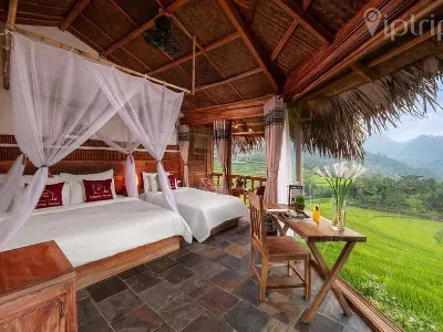 Combo du lịch Pù Luông: Khu nghỉ dưỡng Natura Pù Luông resort