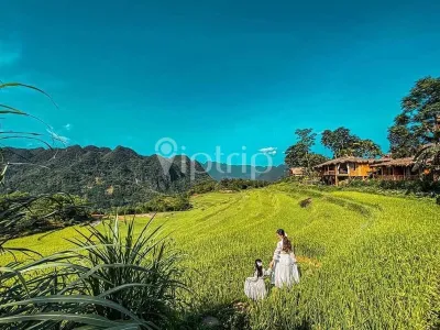 Combo du lịch Pù Luông: Khu nghỉ dưỡng Natura Pù Luông resort