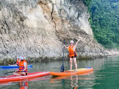 Tour chèo SUP Ngòi Hoa 2 ngày 1 đêm