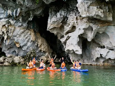 Tour chèo SUP Ngòi Hoa 2 ngày 1 đêm