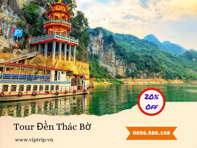 Tour đền Thác Bờ