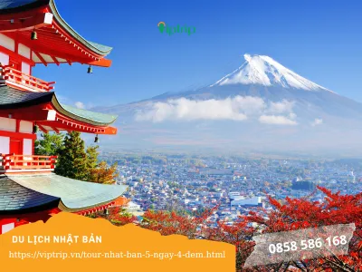 Tour Nhật Bản 5 ngày 4 đêm