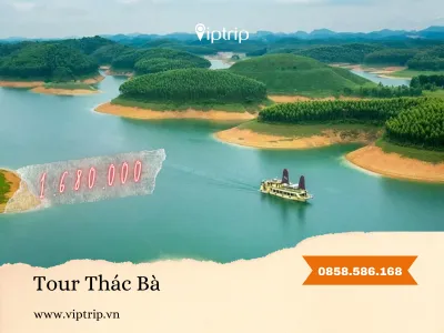 Tour Thác Bà 2 ngày 1 đêm từ Hà Nội